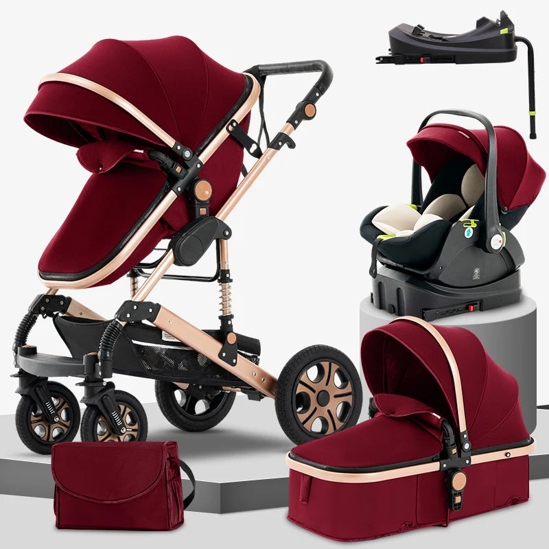 NestJourney™ 3-in-1 Travel System (Isofix Base & Reversible Seat)