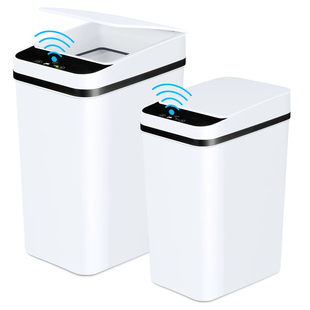 NestClean™ Automatic Touchless Trash Can (2-Pack: 12L & 18L)