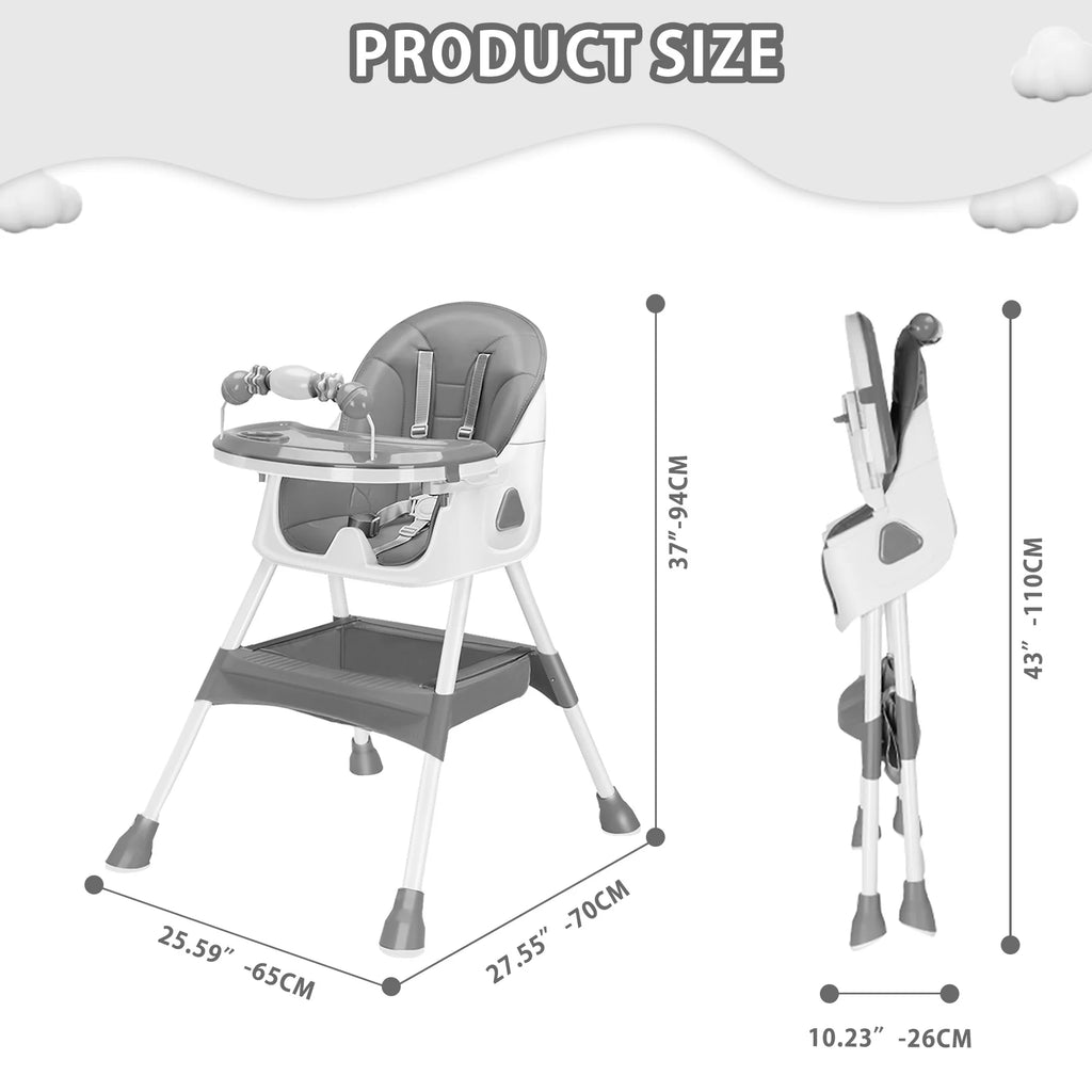 NestFold™ Foldable High Chair (6 Months+)