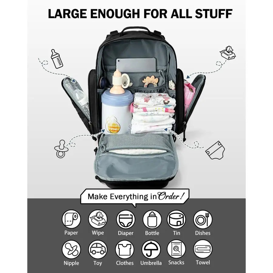 NestPack™ Tactical Diaper Bag for Dad (40L)