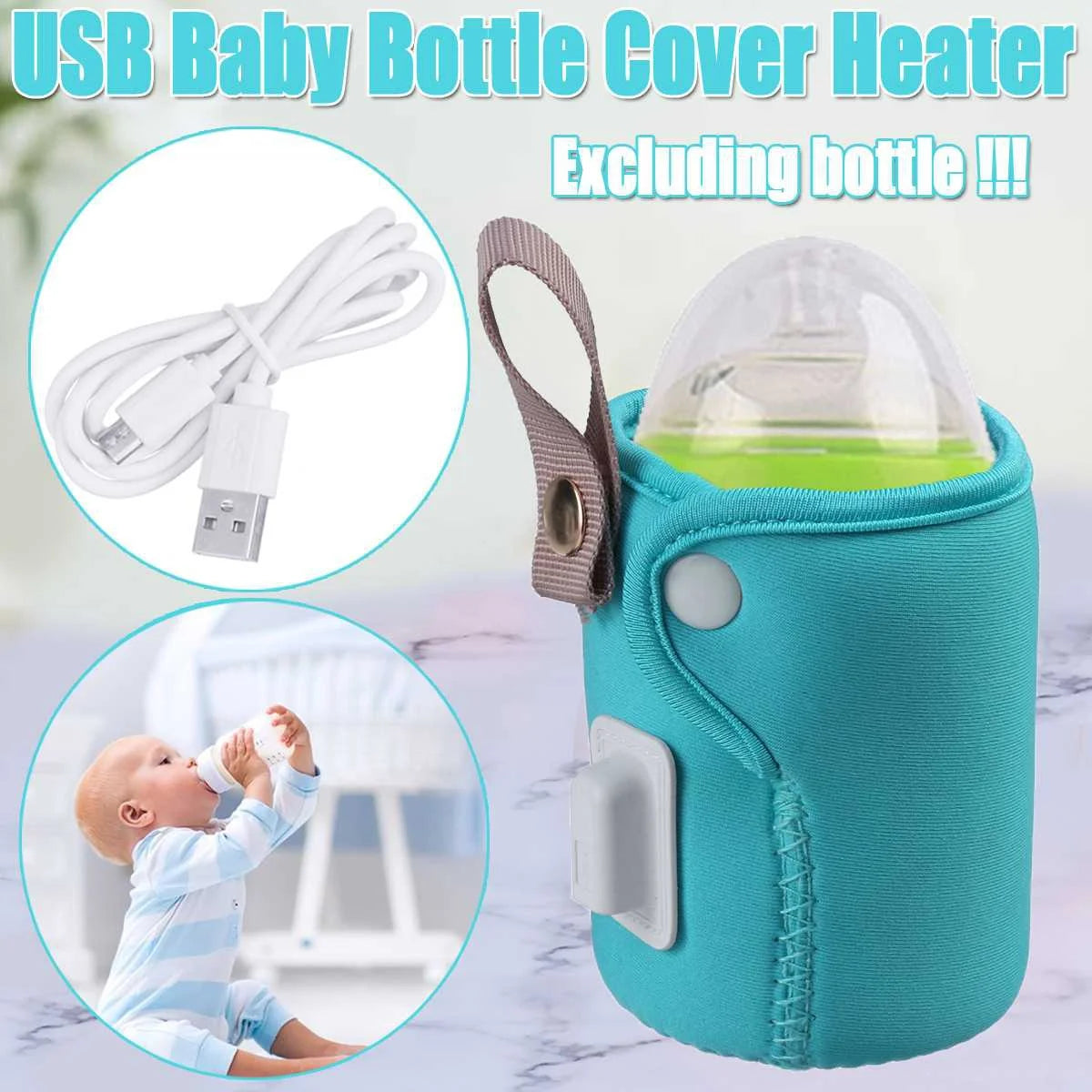 NestWarm™ USB Bottle Warmer (Portable Insulated Bag)