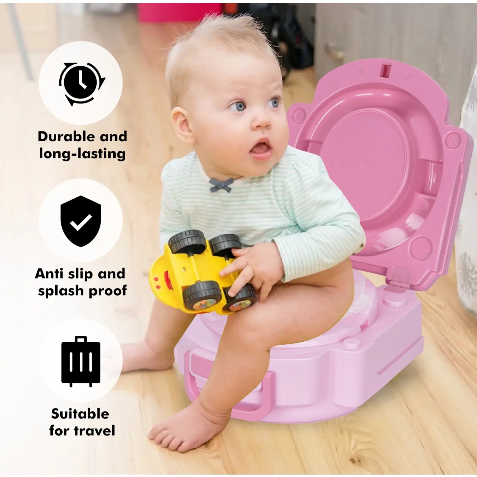 NestCarry™ Portable Travel Potty (Toddler Training)