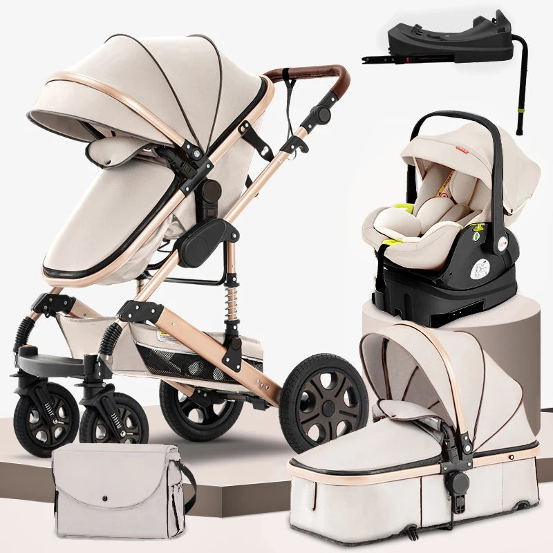 NestJourney™ 3-in-1 Travel System (Isofix Base & Reversible Seat)