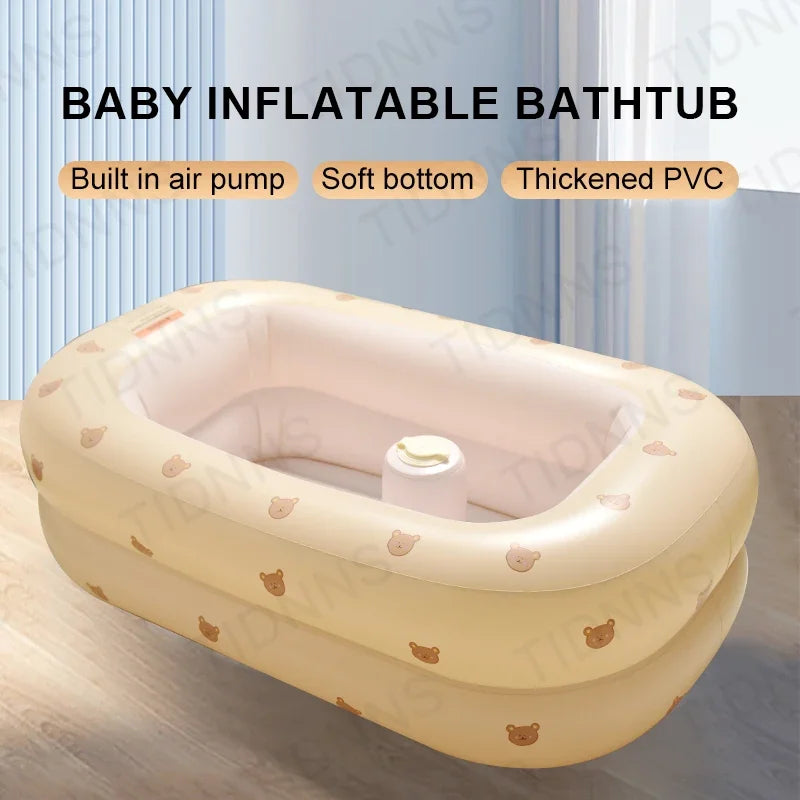 NestBath™ Inflatable Baby Bath Tub (Newborn to Toddler)