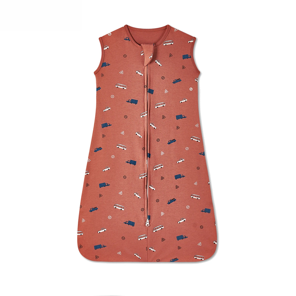 NestSleep™ Cotton Sleeping Bag (Sleeveless, Two-Way Zipper)