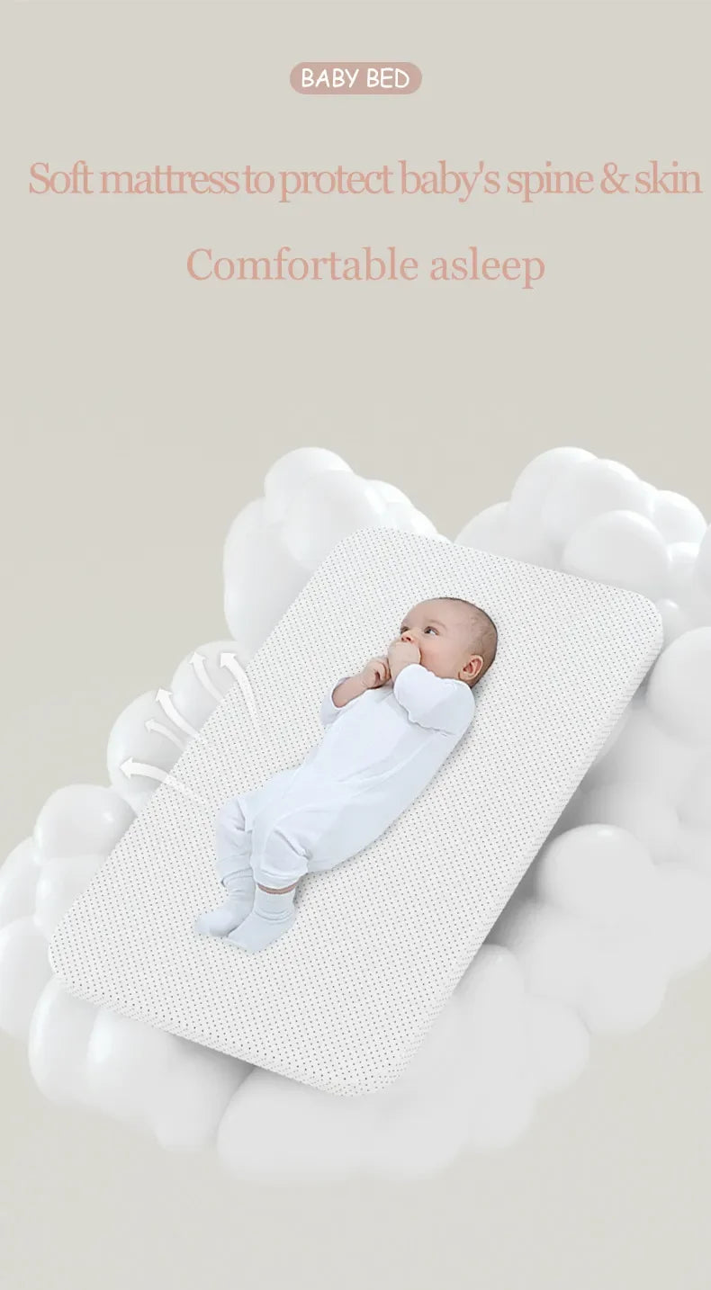 NestSwing™ Smart Electric Baby Swing Crib (Bluetooth Enabled)