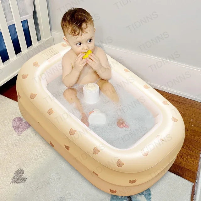 NestBath™ Inflatable Baby Bath Tub (Newborn to Toddler)