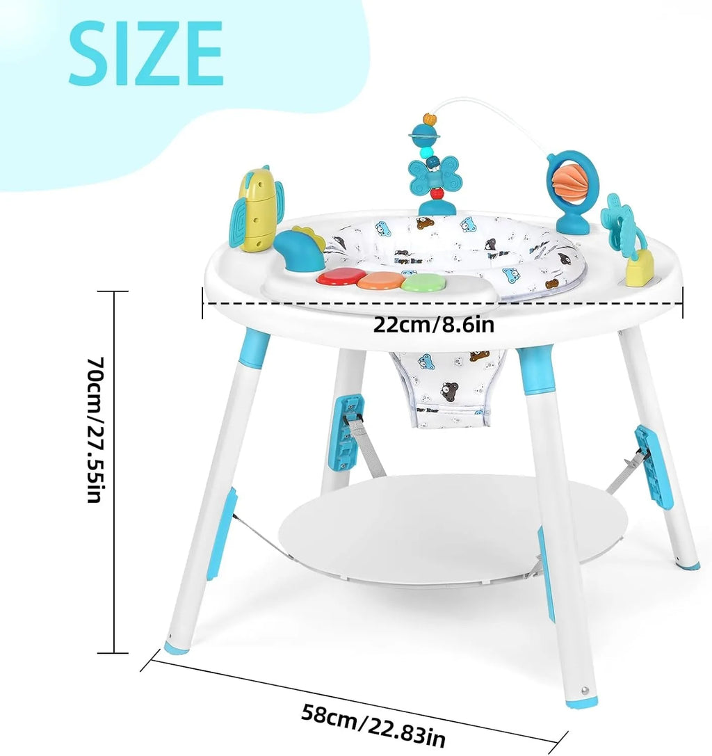 NestJump™ 3-in-1 Activity Center & Jumper (360° Rotating Seat)