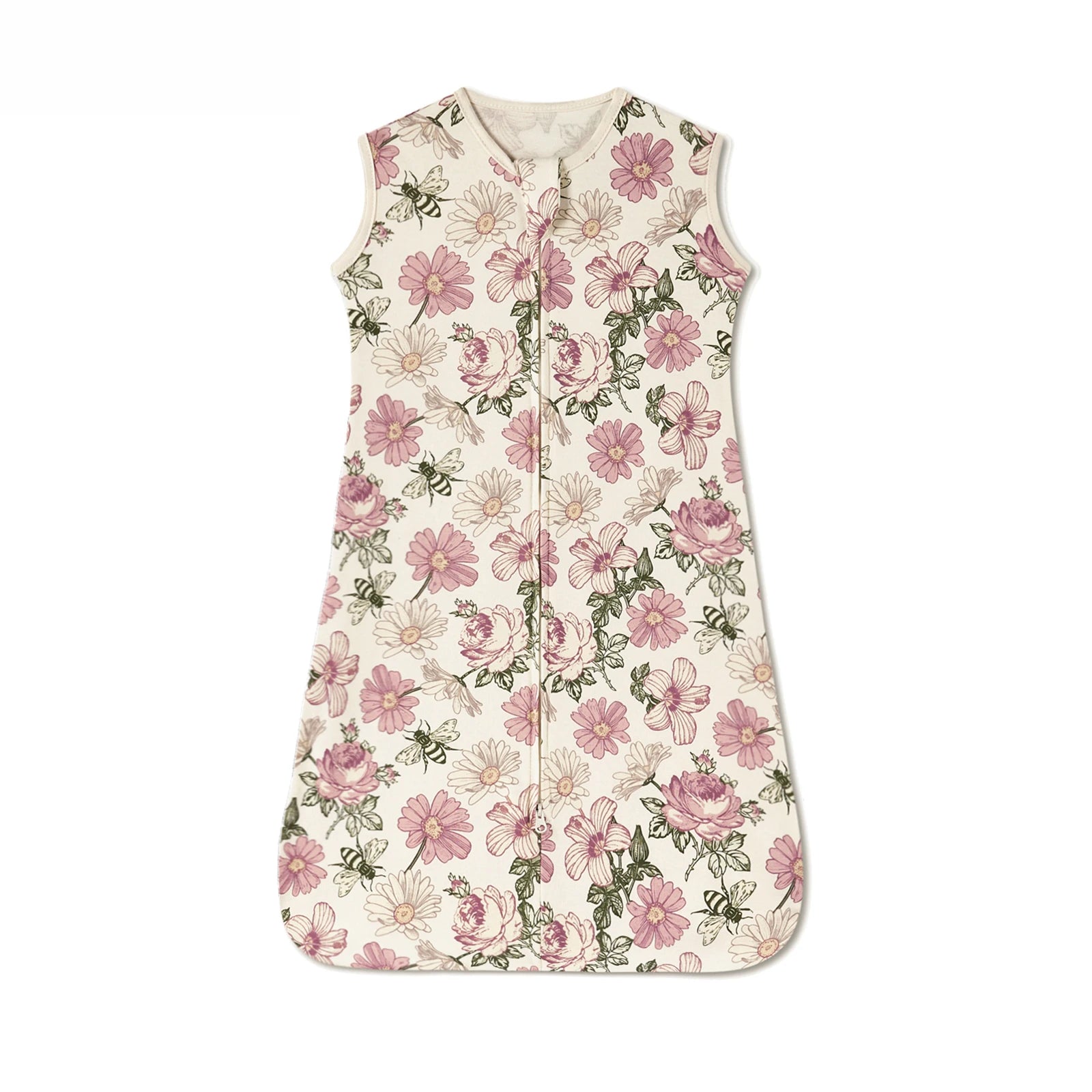 NestSleep™ Cotton Sleeping Bag (Sleeveless, Two-Way Zipper)