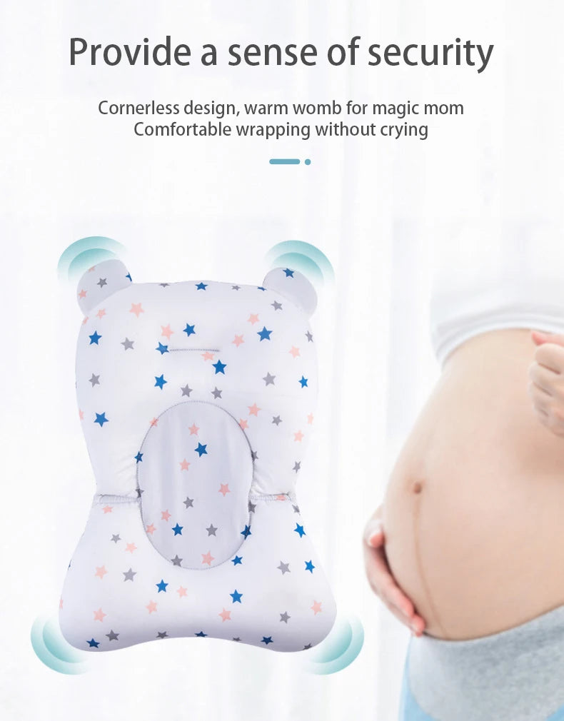 NestFloat™ Foldable Bath Support Pad (Newborn Safety)