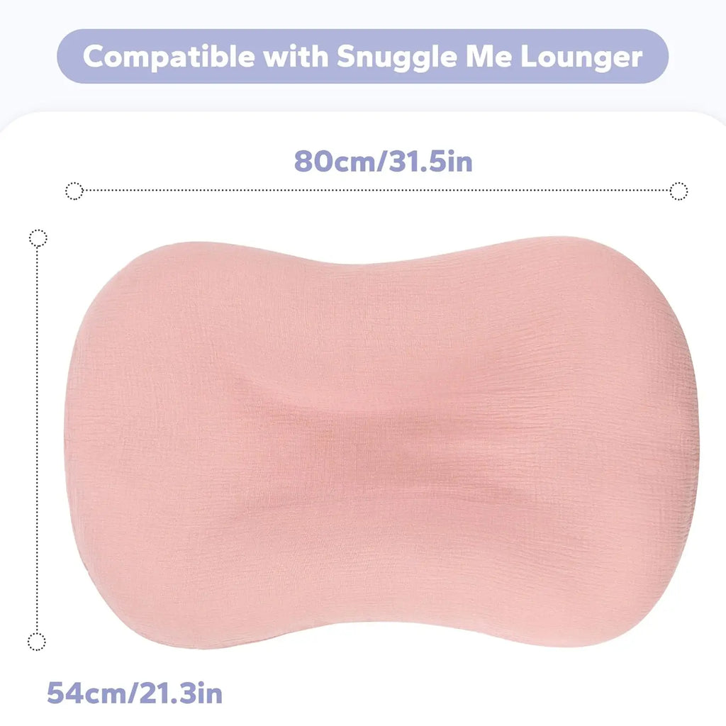 NestCover™ Muslin Baby Lounger Cover (Machine-Washable)