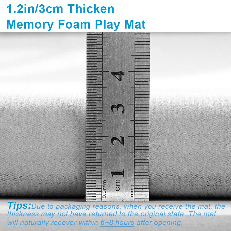 NestMat™ Plush Play Mat (3cm Thick Crawling Rug)