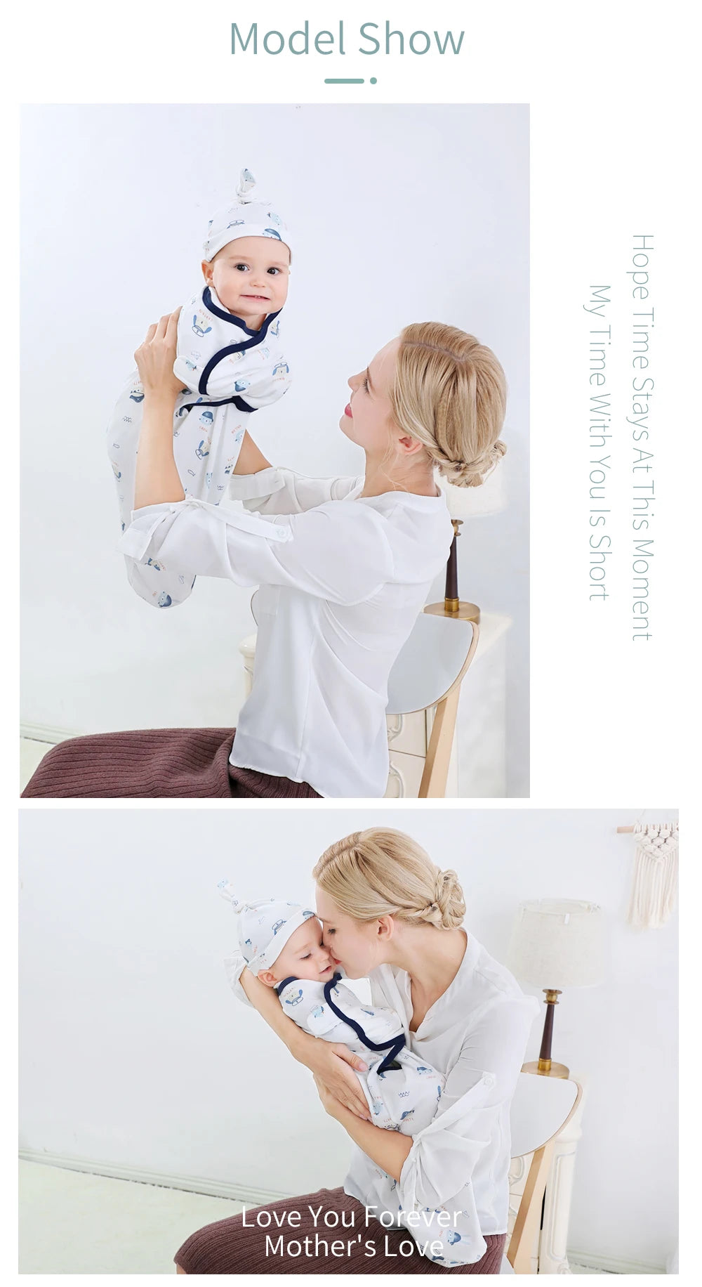 NestCocoon™ Soft Cotton Swaddle Wrap (Warm Bedding Blanket)