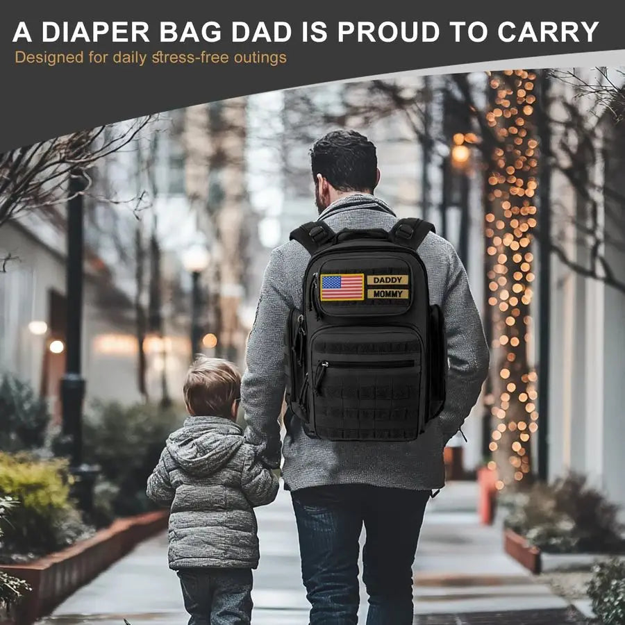 NestPack™ Tactical Diaper Bag for Dad (40L)
