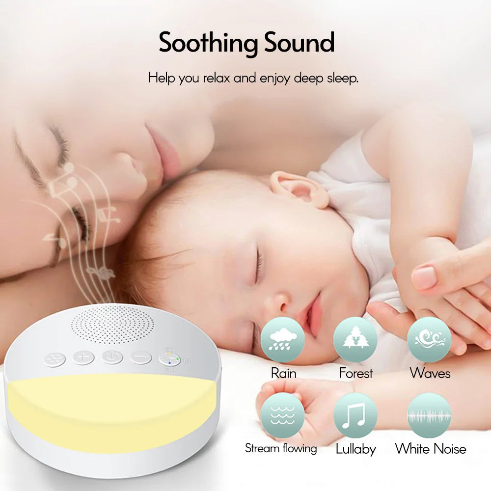 NestSound™ White Noise Machine (USB Rechargeable)