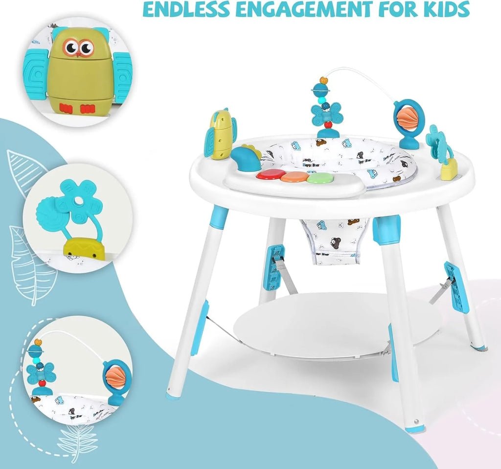 NestJump™ 3-in-1 Activity Center & Jumper (360° Rotating Seat)