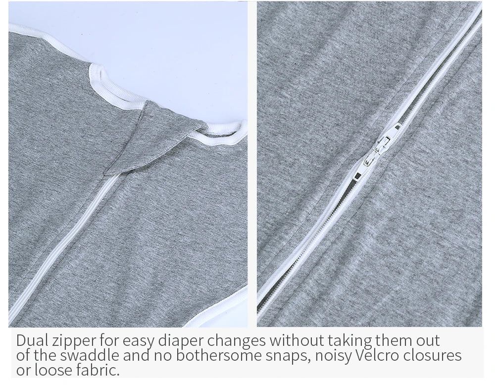 NestZip™ Cotton Zipper Swaddle (Spring & Autumn)