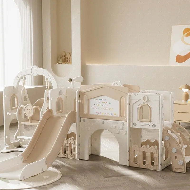 NestSlide™ Indoor Toddler Playset (Slide & Swing Combo, Ages 1-3)