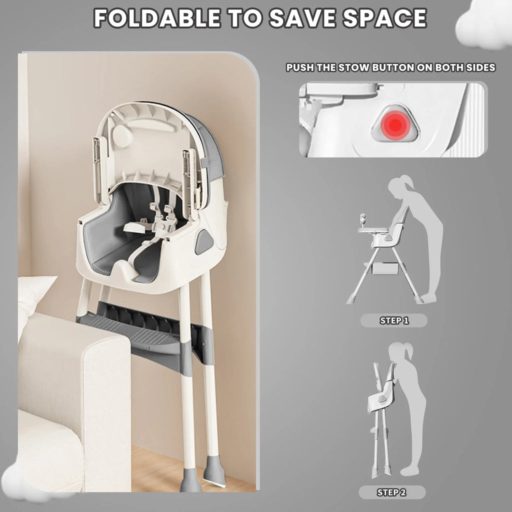 NestFold™ Foldable High Chair (6 Months+)