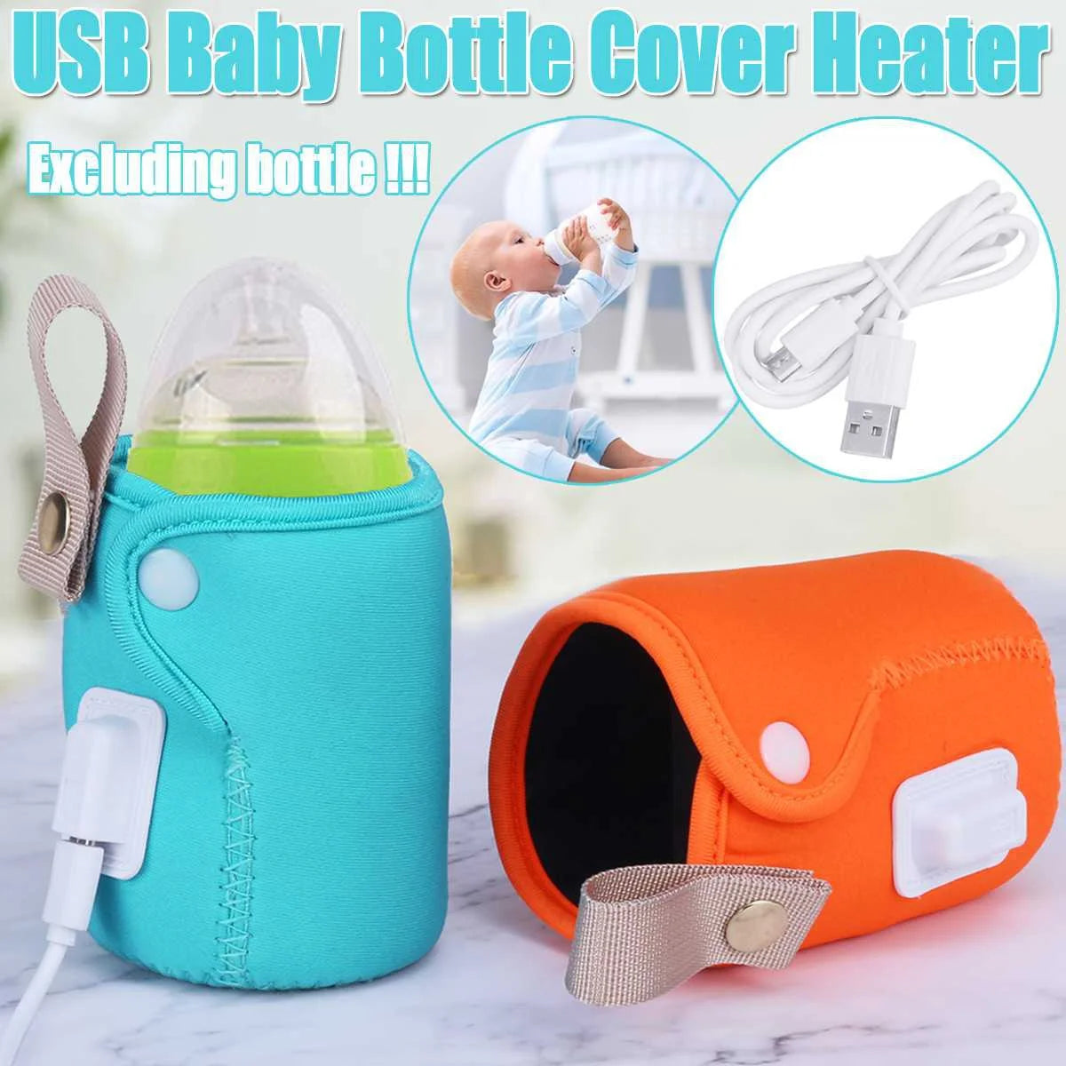 NestWarm™ USB Bottle Warmer (Portable Insulated Bag)